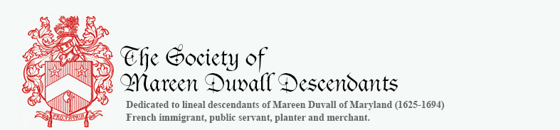 The Society of Mareen Duvall Descendants